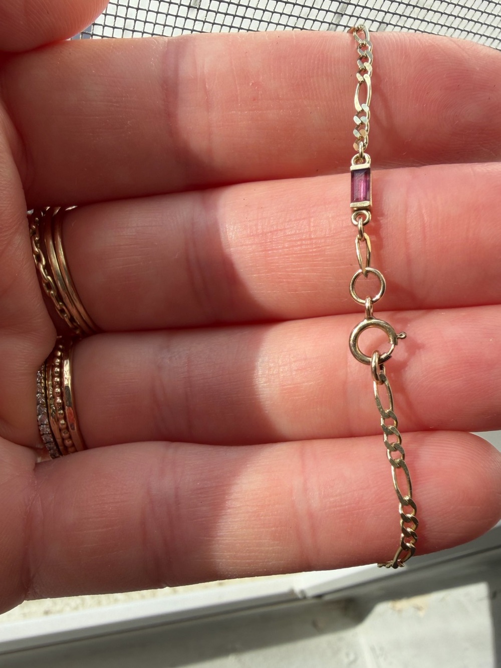 Marisa Mason Figaro chain bracelet